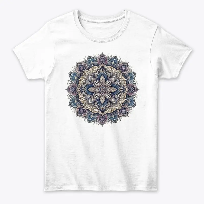 Celestial Mandala: Zen Vibes Tee