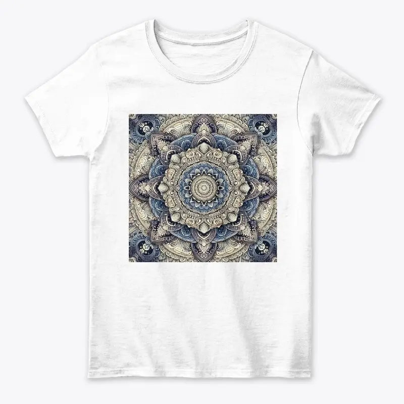 Ethereal Mandala: Sacred Geometry Tee